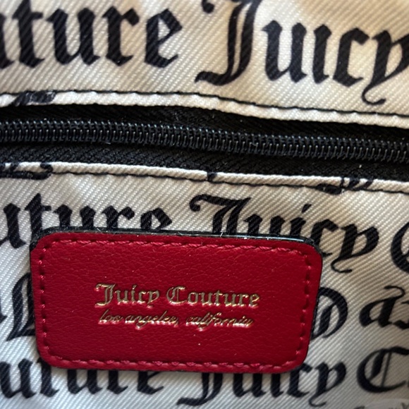 Juicy Couture Bold Red Shoulder Bag - Picture 7 of 8